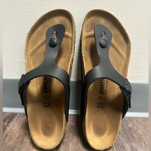 Black Birkenstocks